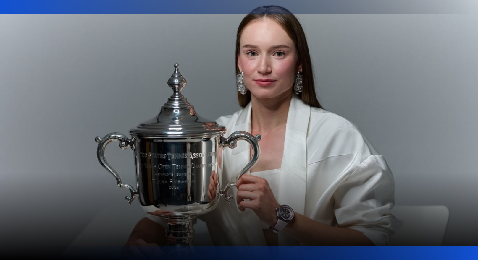 Image for Елена Рыбакина стала первой ракеткой мира после победы на US Open